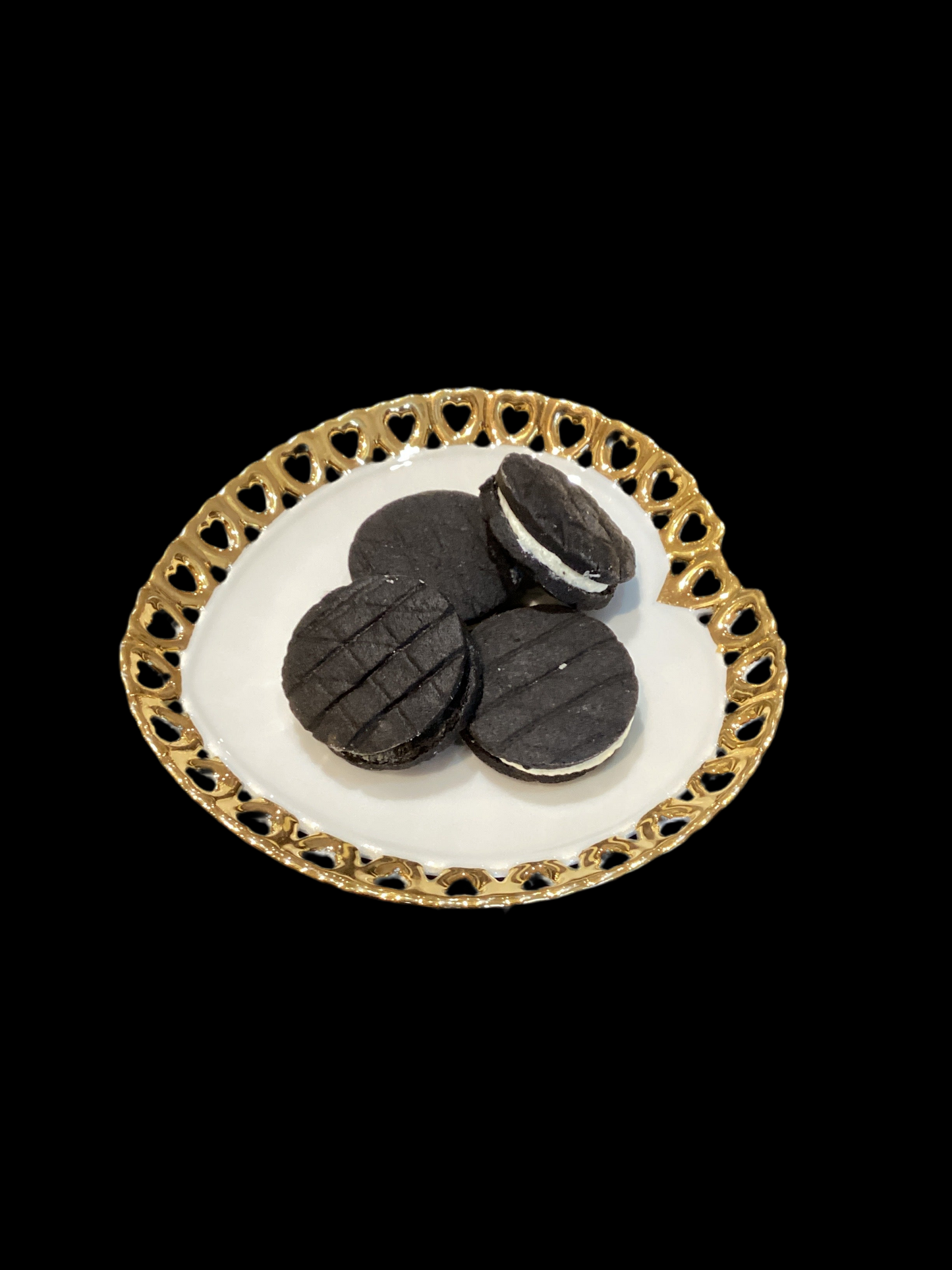 Black Chocolate Sandwich Cremes