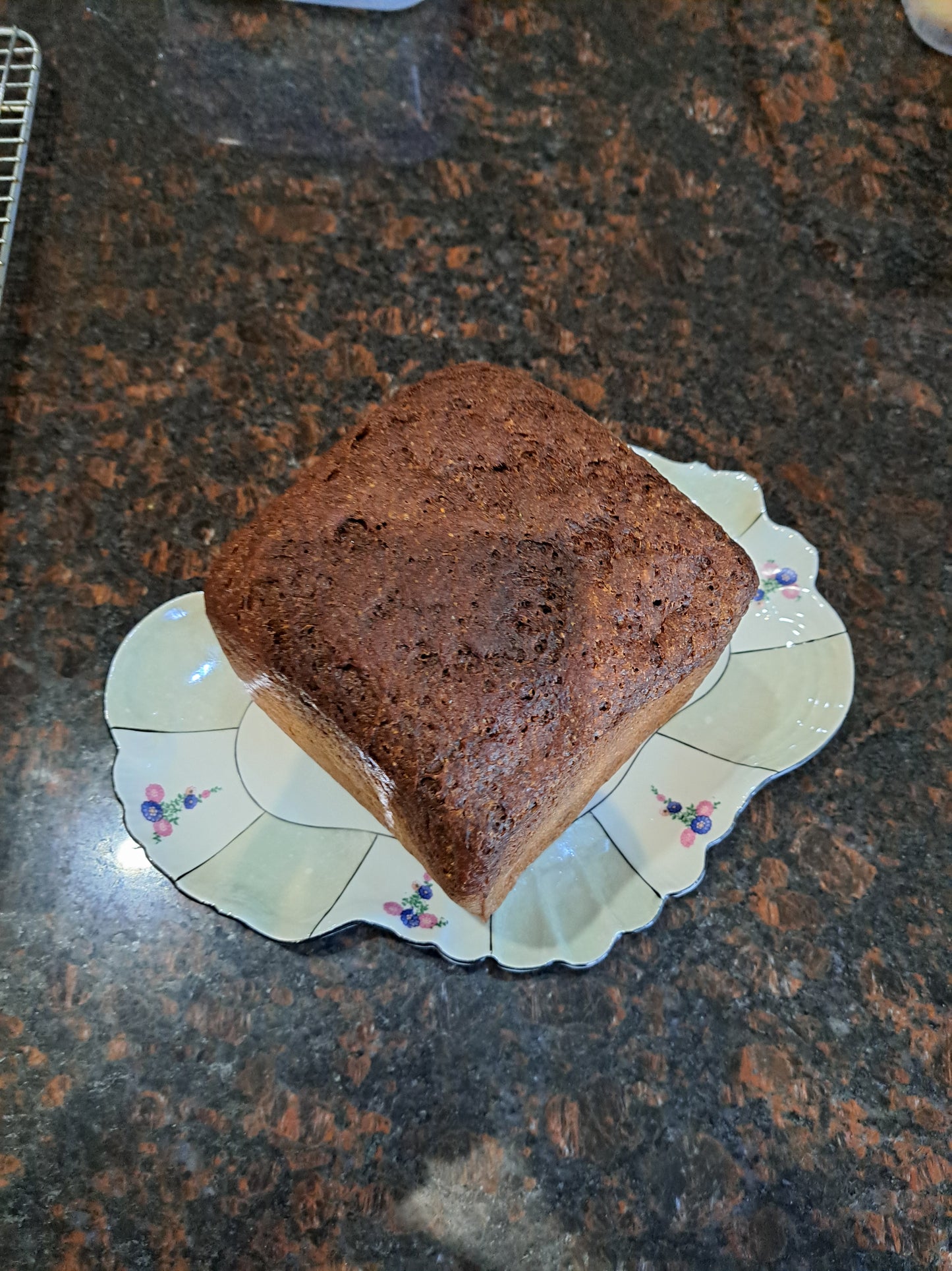Dark Pumpernickel Rice Bread