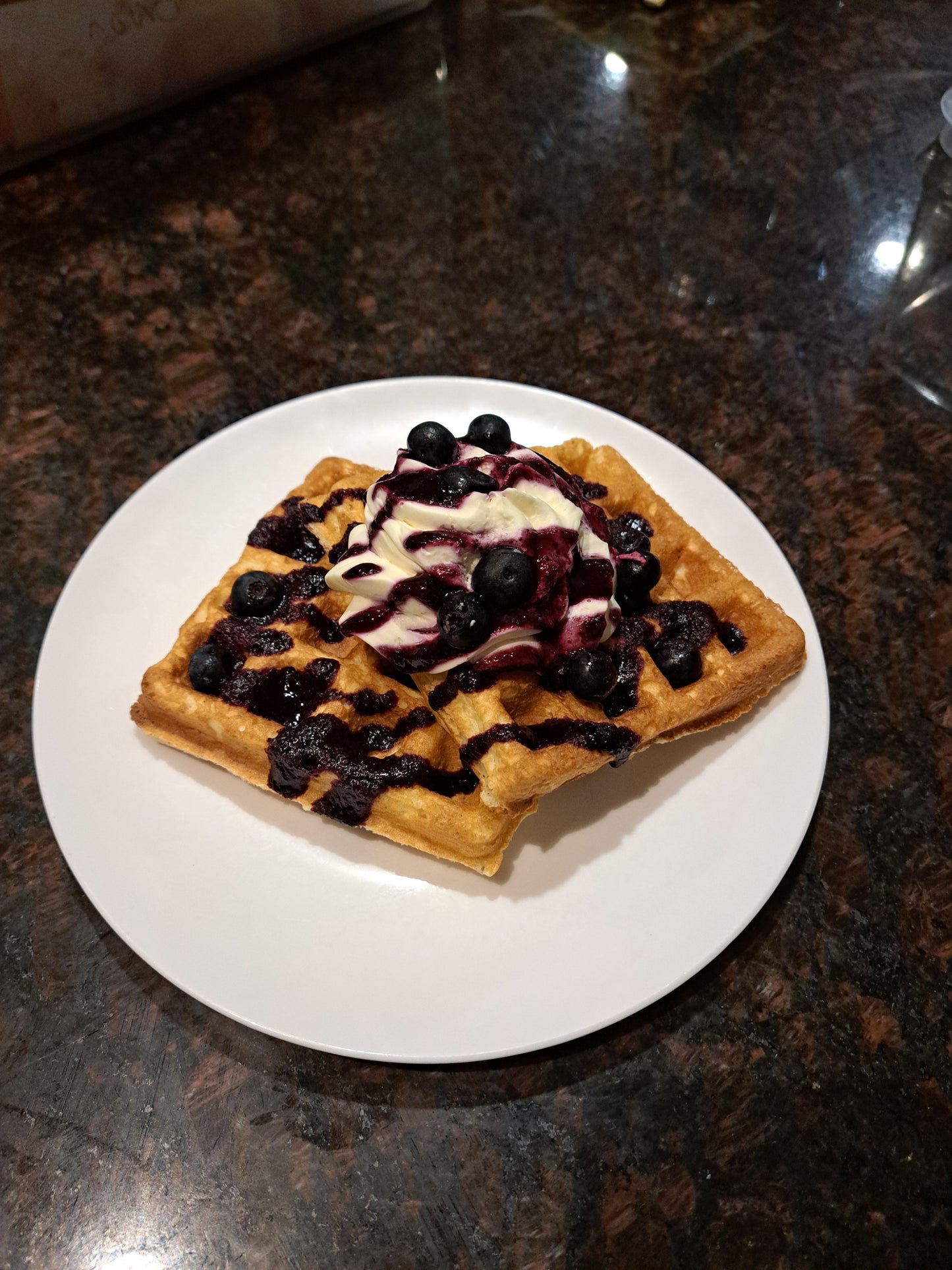 Blueberries and Cream