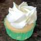 Mini vanilla cupcake with vanilla buttercream 