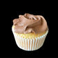 Vanilla cupcake with chocolate buttercream frosting 