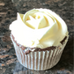 Chocolate cupcake with vanilla buttercream frosting 