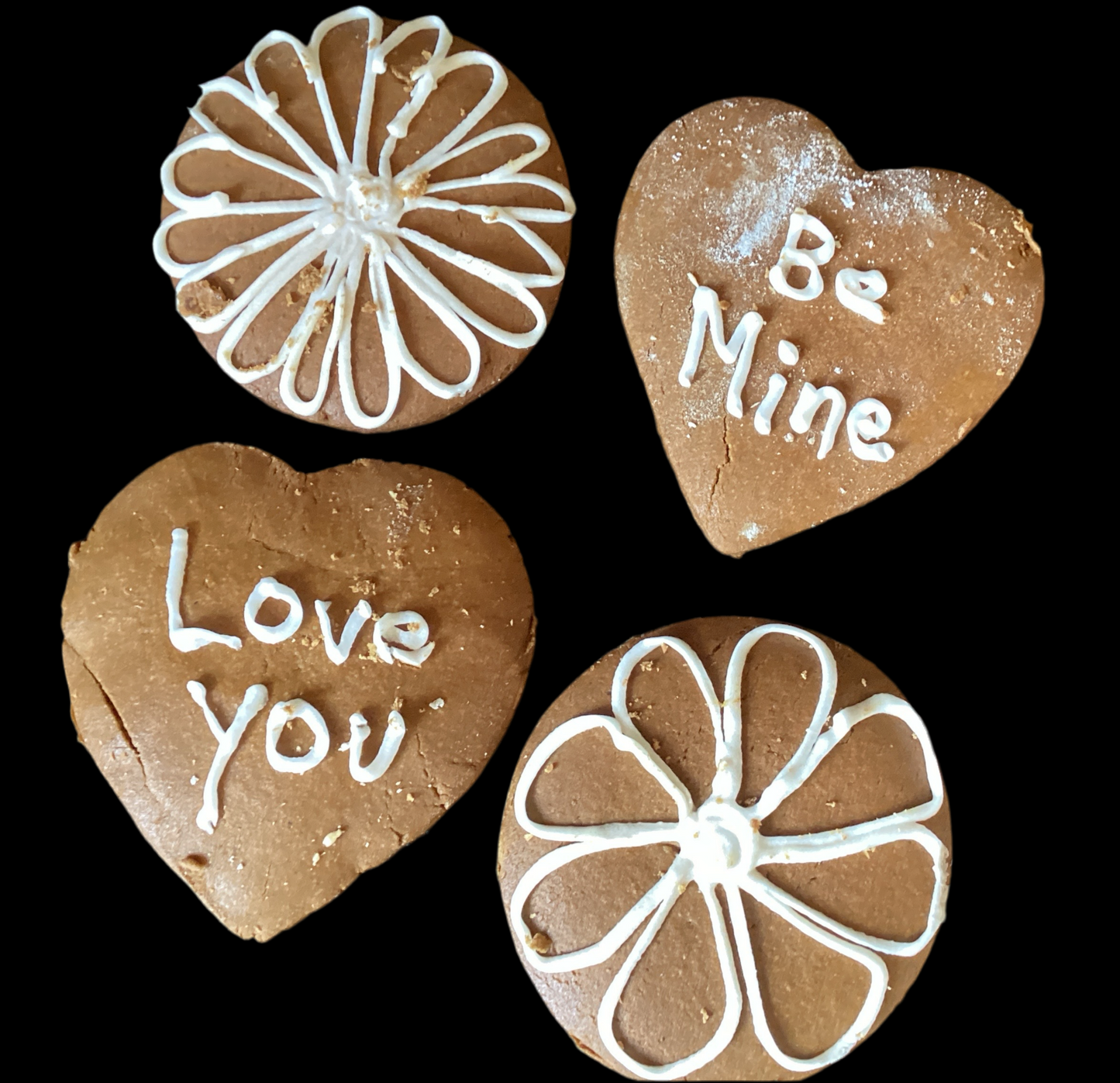 Gingerbread with royal icing
