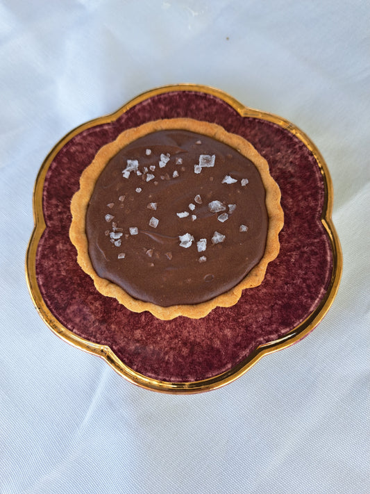 Salted Caramel & Chocolate Ganache Tart