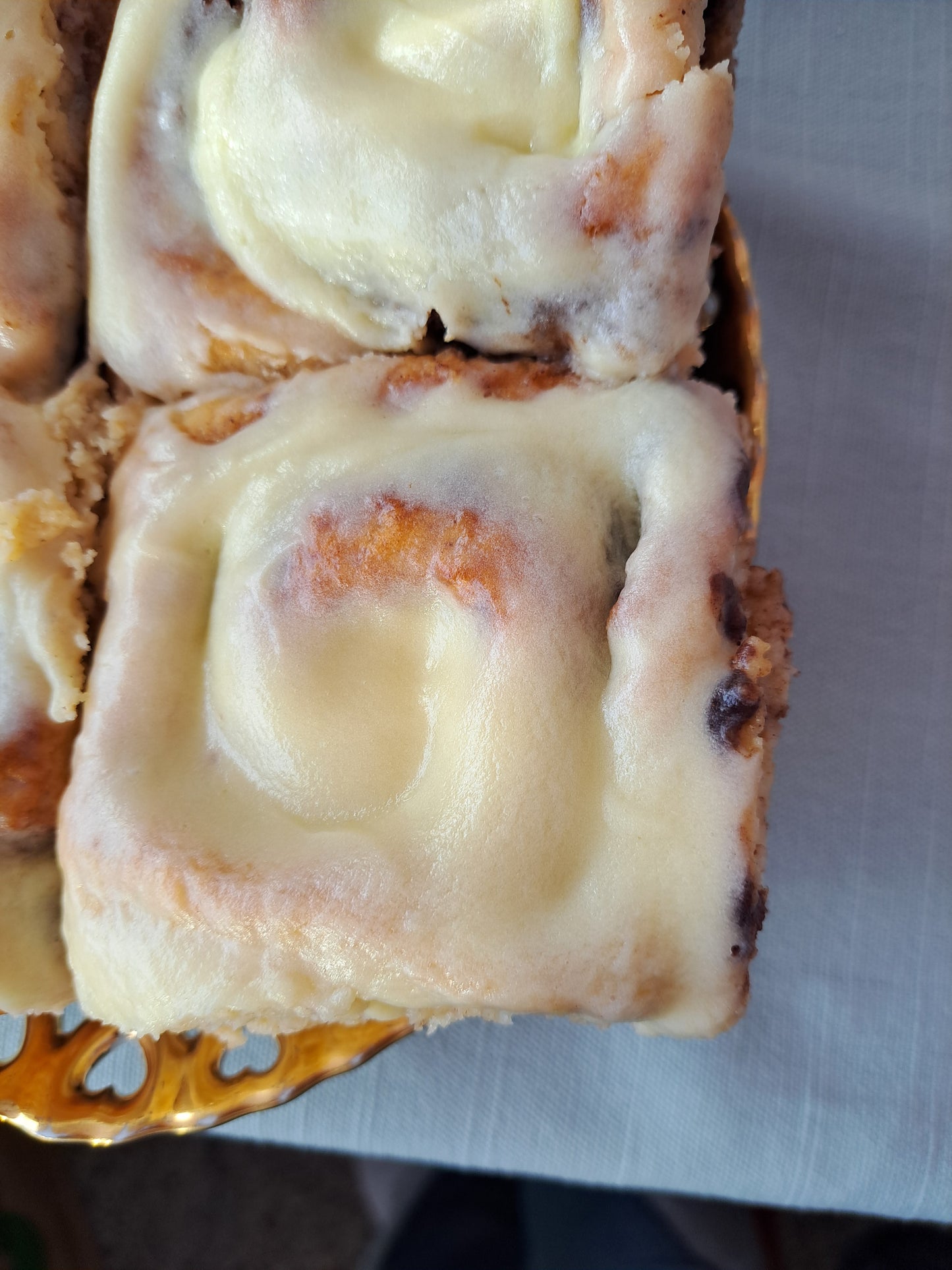 Cinnamon Rolls with Cream Cheese Frosting