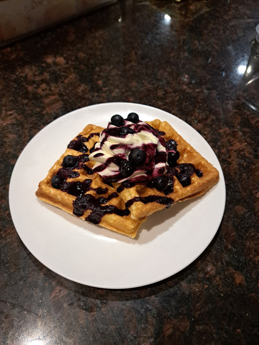 Blueberries and Cream