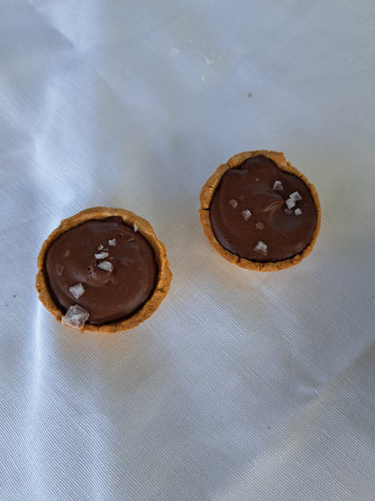 Salted Caramel & Chocolate Ganache Tart