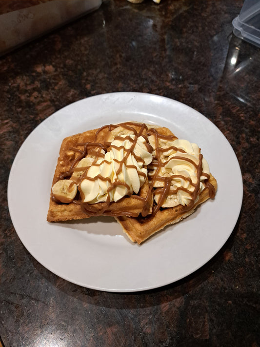 Banoffee Waffle