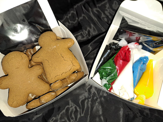 Gingerbread Cookie Decorating Box