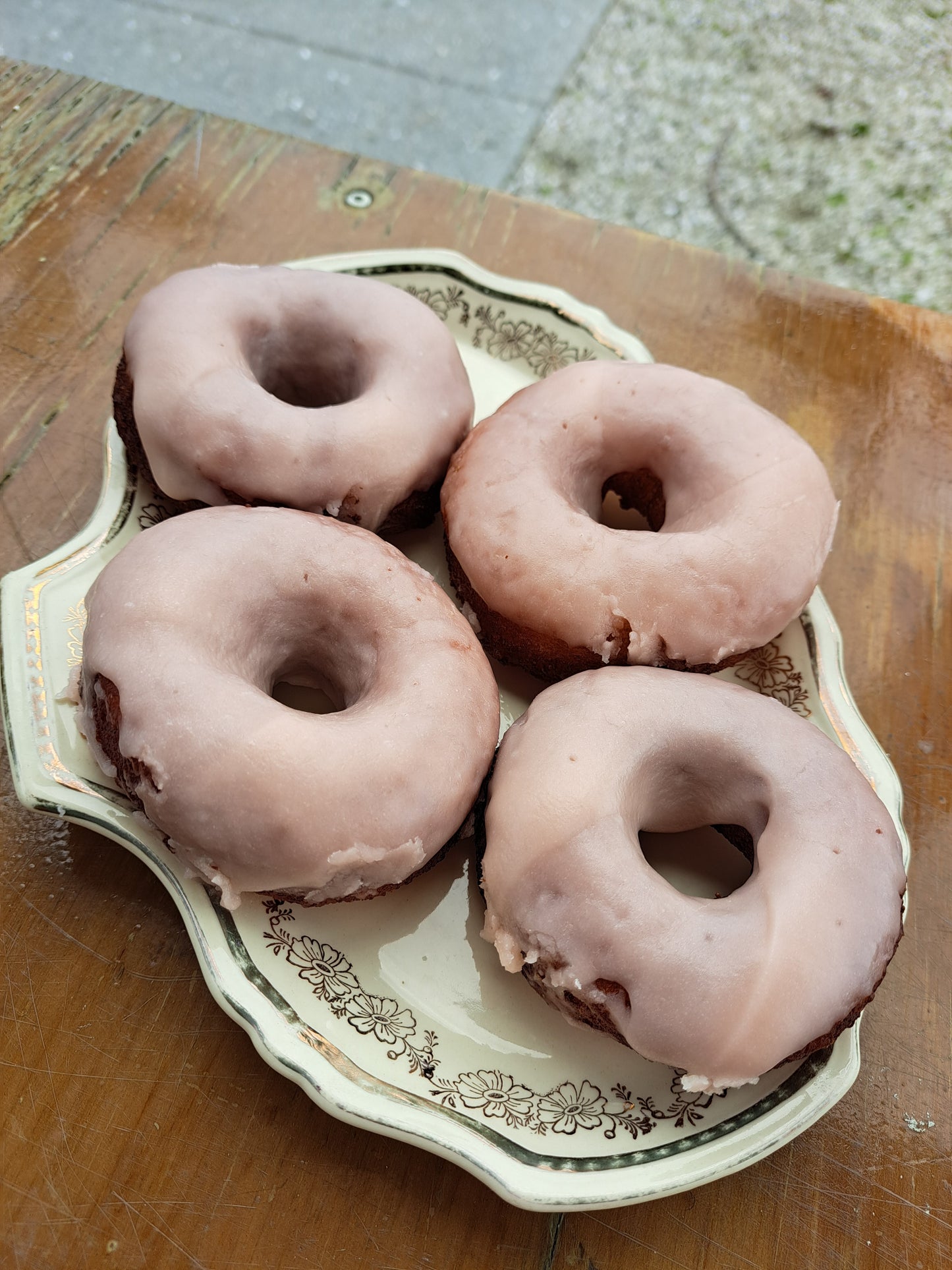 Strawberry Frosted Donut